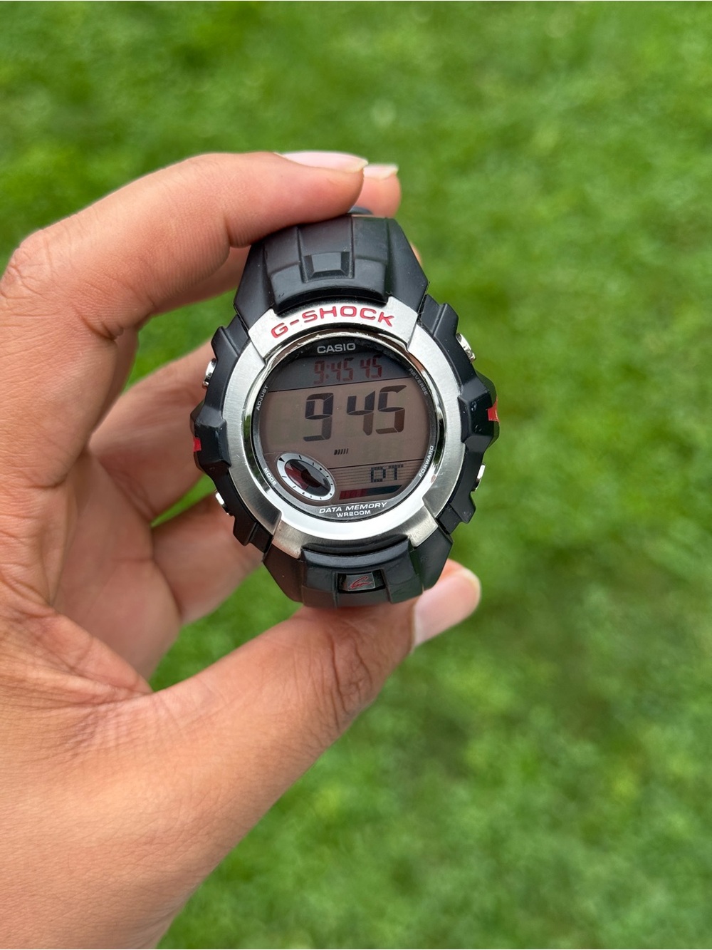 Casio G-SHOCK Black Digital Sports Watch Japan old stock